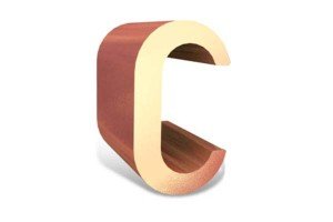 Staaf-naar-kabelklem - C-type